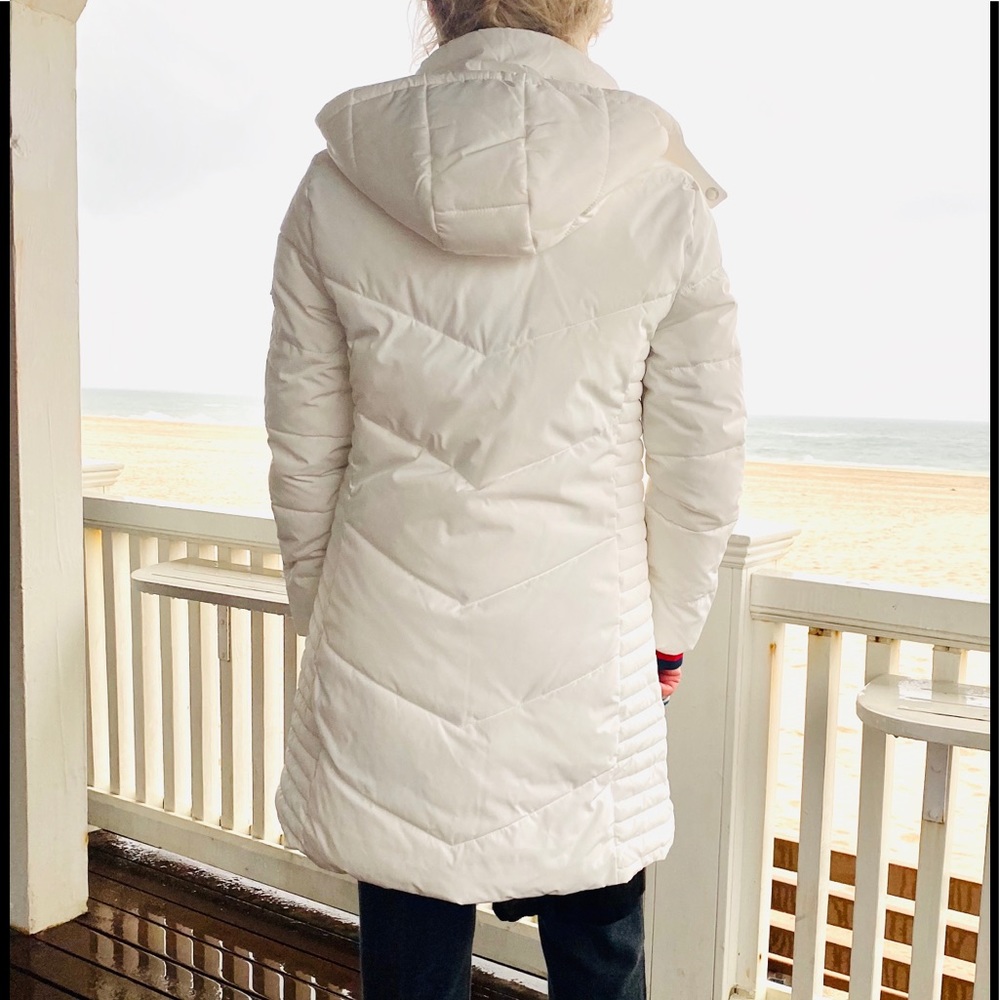 HP 🎉NEW TOMMY HILFIGER LONG PUFFER JACKET - Picture 4 of 12